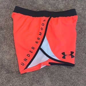 Neon Under Armour Shorts